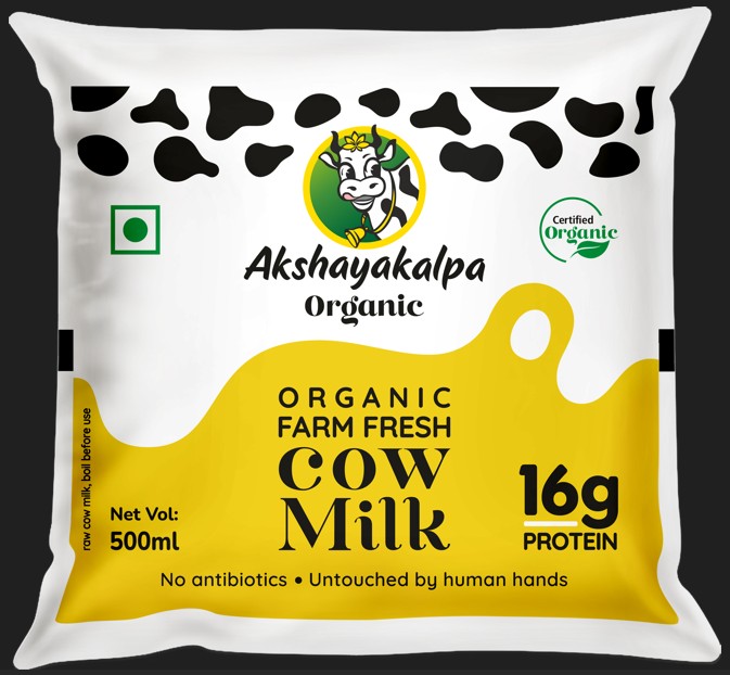 Akshayakalpa Organic Farm Fresh Cow Milk Device mark 7373786 Trademark