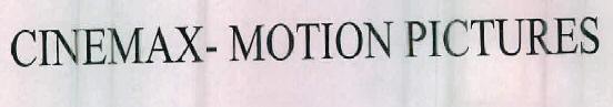 Cinemax- Motion Pictures Device mark 2383083 Trademark