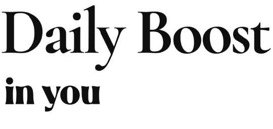 Daily Boost In You (device) Device mark 7376040 Trademark