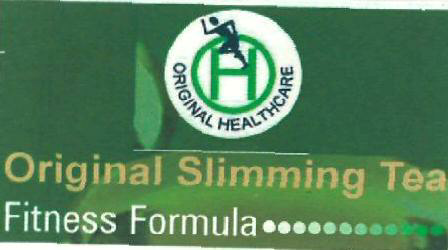 Original Slimming Tea (label) Device mark 2376316 Trademark