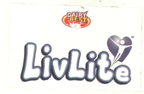 Dairy Best Livlite (label) Device mark 2438783 Trademark