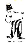 Mr. Alfoil (device) Device mark 200618 Trademark