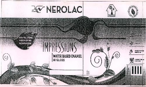 Nerolac Impressions (device Of Leaves) Device mark 2309712 Trademark