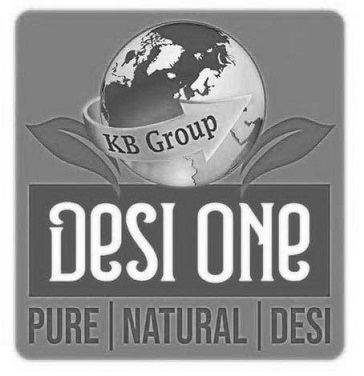 Kb Group Desi One Pure Natural Desi (device) Device mark 7387931 Trademark