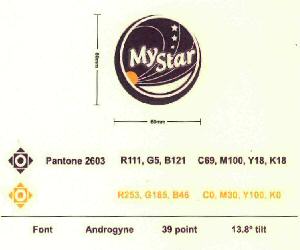 My Star (label) Device mark 2684997 Trademark