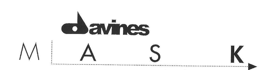 Davines Mask [as Attached] Device mark 2501245 Trademark