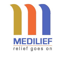 Medilief- Relief Goes On (logo) Device mark 2938845 Trademark