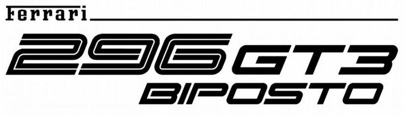 Ferrari 296 Gt3 Biposto Device mark 7401156 Trademark