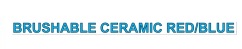 Brushable Ceramic Red/blue Device mark 7412005 Trademark