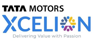 Tata Motors Xcelion Delivering Value With Passion (logo And Device) Device mark 7416702 Trademark