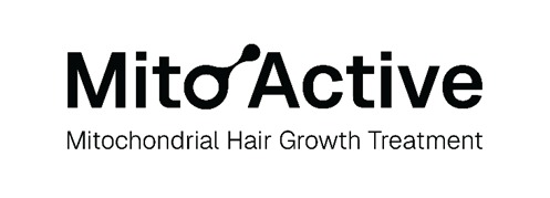 Label Mark Comprising Mitoactive Mitochondrial Hair Growth Treatment In Stylized Font Device mark 7420255 Trademark