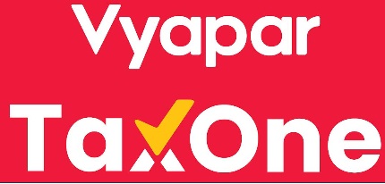 Vyapar Taxone Device mark 7420554 Trademark