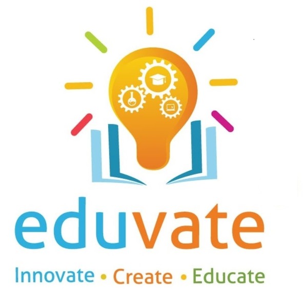 Device Of Bulb With Words Eduvate -innovate, Create, Educate Device mark 7423867 Trademark