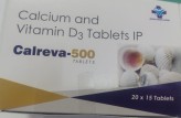 Calreva-500 Device mark 7425837 Trademark