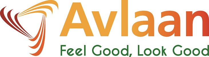Avlaan Logo With Tagline 'feel Good, Look Good' Device mark 7428831 Trademark