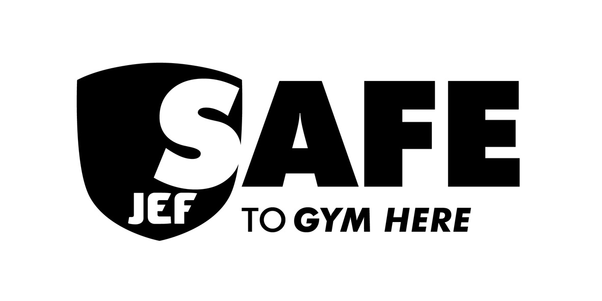 Jef Safe To Gym Here Device mark 7433164 Trademark