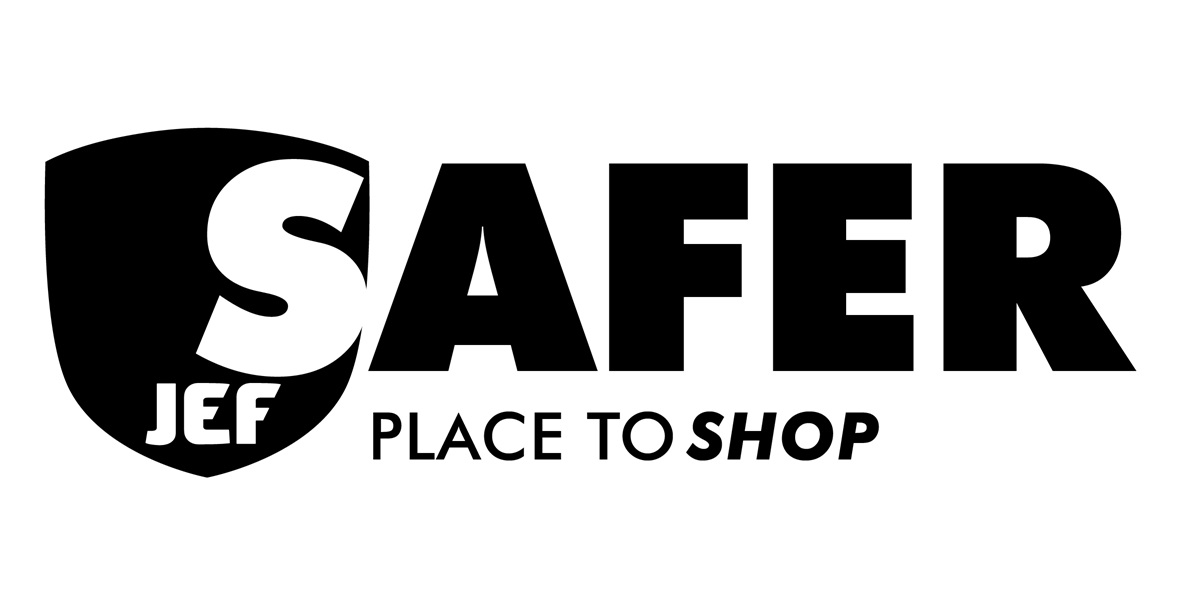 Jef Safer Place To Shop Device mark 7433174 Trademark