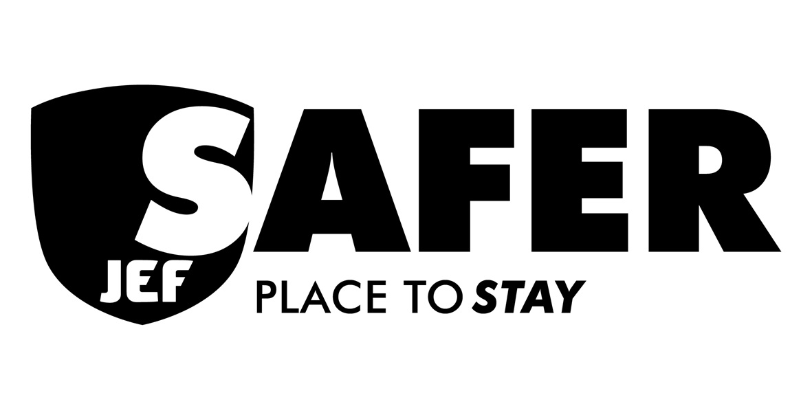 Jef Safer Place To Stay Device mark 7433176 Trademark