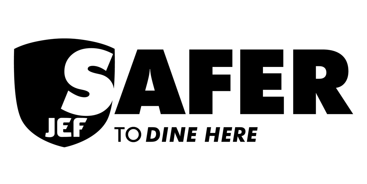 Jef Safer To Dine Here Device mark 7433264 Trademark