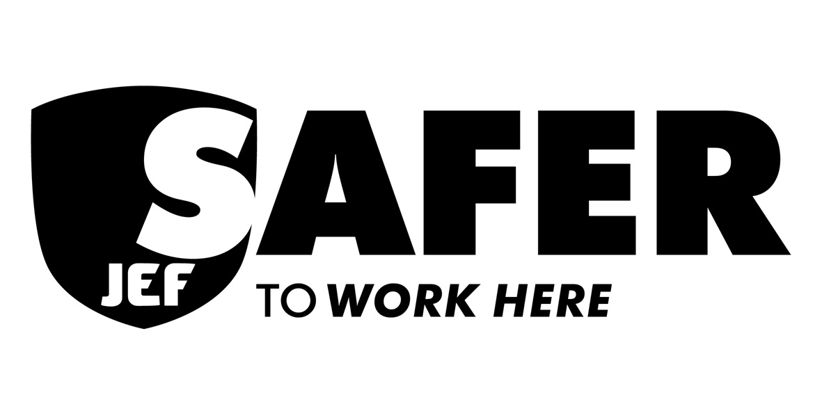Jef Safer To Work Here Device mark 7433267 Trademark