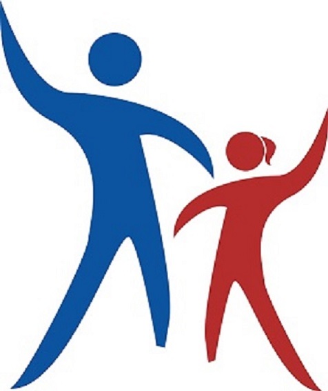 Two Stylized Human Figures, One Larger And One Smaller Device mark 7436689 Trademark