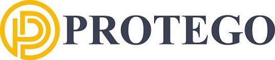 Design Interlinked Letters “p” And “d” Besides The Words “protego” Device mark 7436691 Trademark