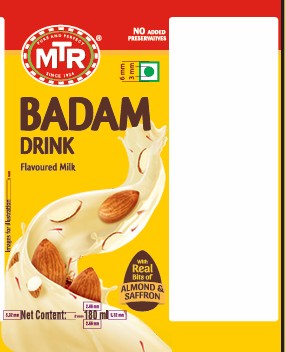 Mtr Badam Drink Device mark 7443196 Trademark