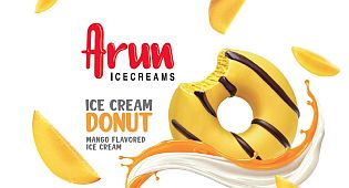 Arun Icecreams Ice Cream Donut Mango Flavored Ice Cream Device mark 7445534 Trademark