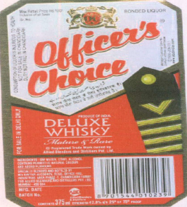Officer's Choice Device mark 2200627 Trademark