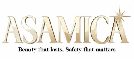 Asamica Beauty That Lasts, Safety That Matters (label) Device mark 7458058 Trademark