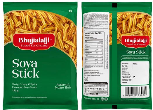 Bhujialalji Soya Stick Device mark 7450939 Trademark