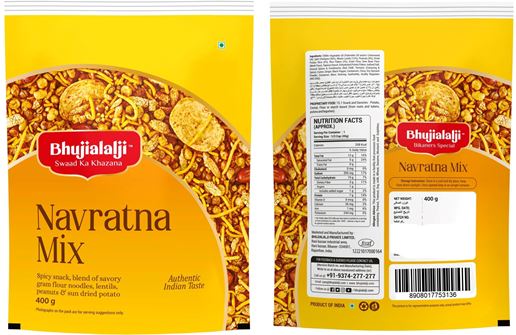 Bhujialalji Navratna Mix Device mark 7451023 Trademark
