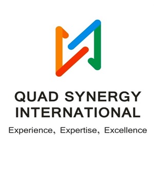 Quad Synergy International With Tagline Experience, Expertise, Excellence Device mark 7474706 Trademark