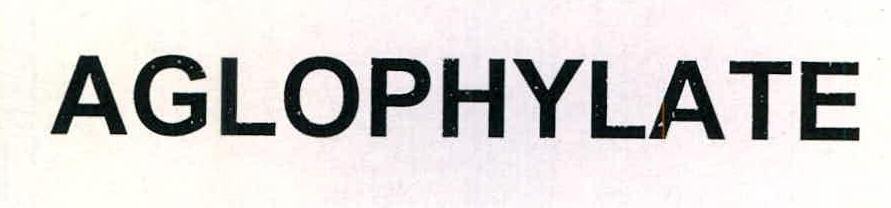 Aglophylate Device mark 2188740 Trademark