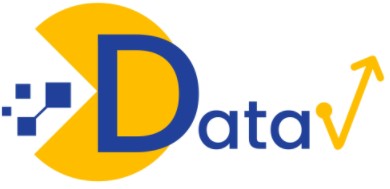 Datav (with Device Of Yellow Geometric Shape With Pixels) Device mark 7478962 Trademark