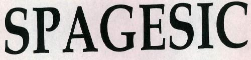Spagesic Device mark 2322826 Trademark