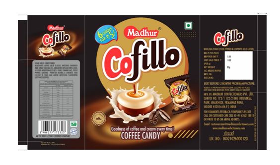 Madhur Cofillo Device mark 7480656 Trademark