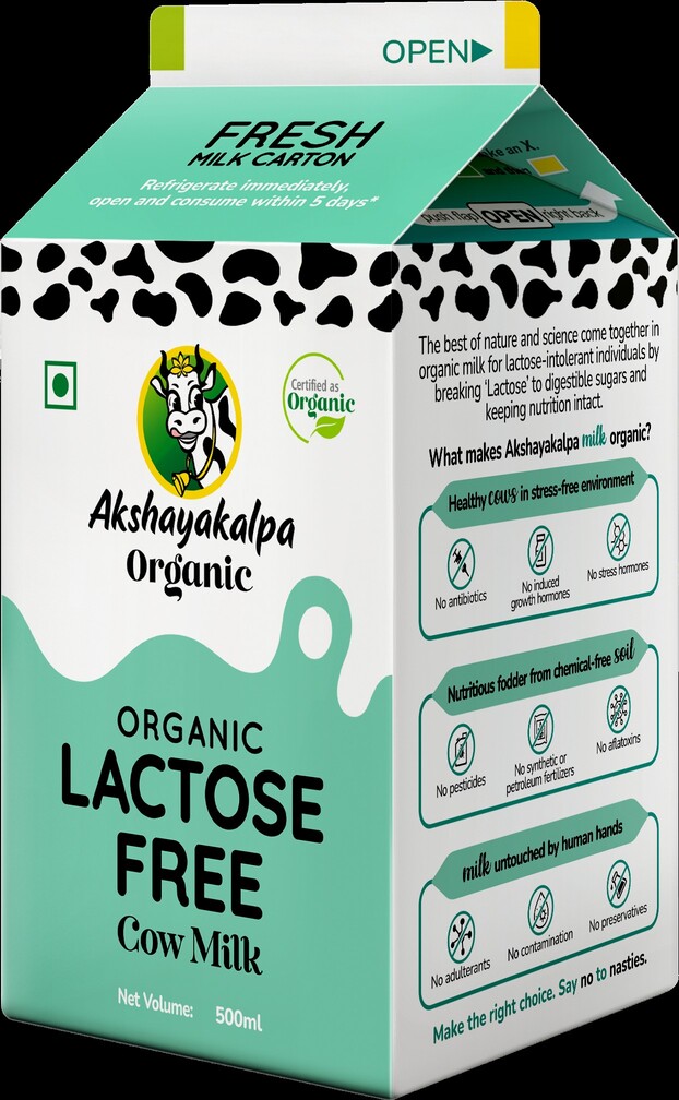 Akshayakalpa Organic Lactose Free Cow Milk Device mark 7482291 Trademark