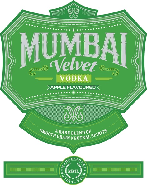 Mumbai Velvet Vodka Apple Flavoured Device mark 7486414 Trademark