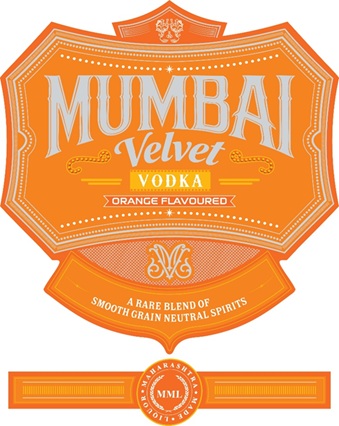 Mumbai Velvet Vodka Orange Flavoured Device mark 7486431 Trademark