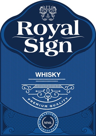 Royal Sign Whisky Device mark 7486435 Trademark