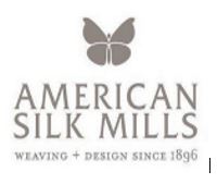 American Silk Mills Weaving + Design Since 1896 Device mark 7488408 Trademark