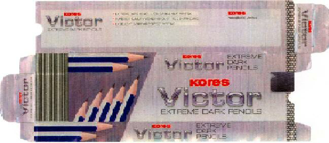Kores Victor Extreme Dark Pencils Device mark 2268534 Trademark