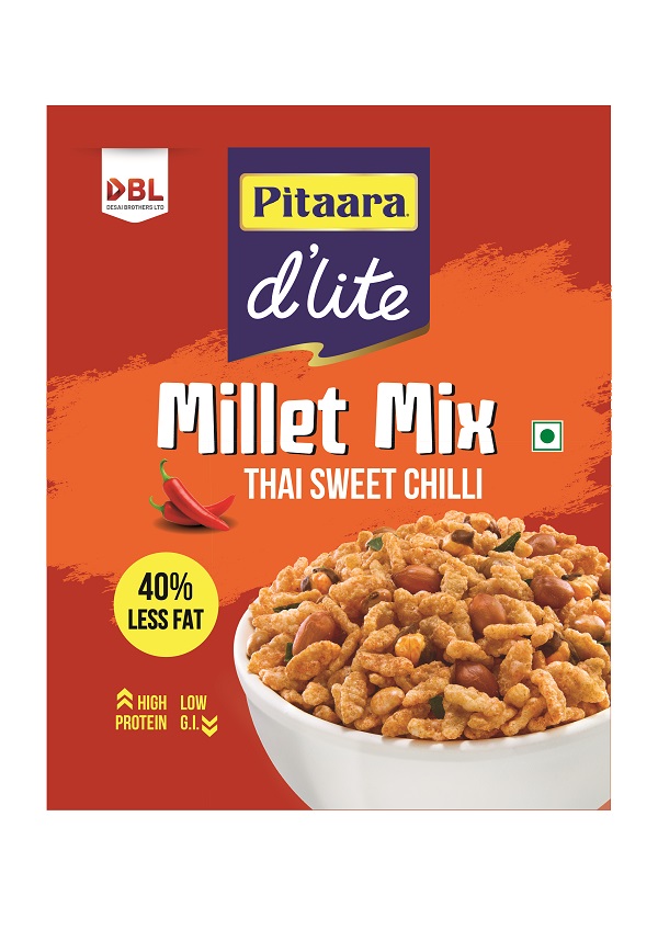 Pitaara D'lite Millet Mix Thai Sweet Chilli Device mark 7493697 Trademark