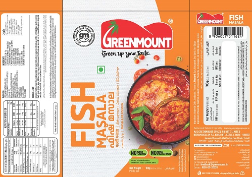 Greenmount Fish Masala Device mark 7497539 Trademark