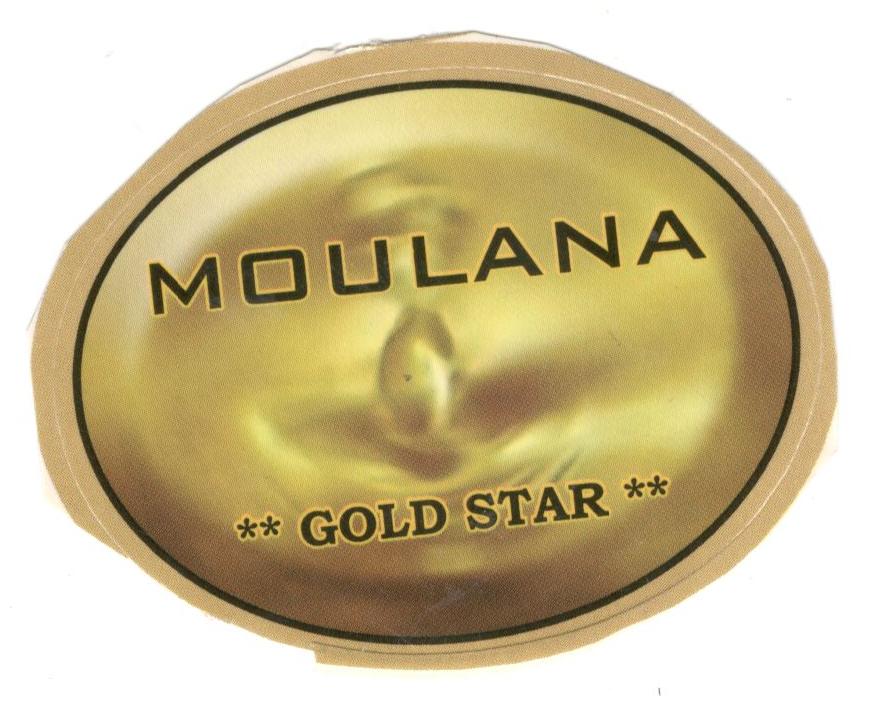 Moulana ** Gold Star ** Device mark 7497671 Trademark