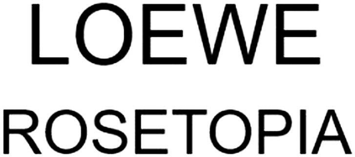 Loewe Rosetopia Device mark 7500378 Trademark