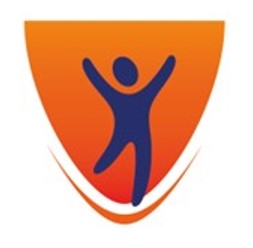 Blue Man With Orange Shield Background (device) Device mark 7501697 Trademark