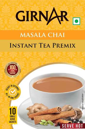Girnar (masala Chai Label) Device mark 7506298 Trademark