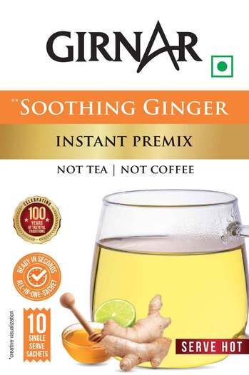 Girnar (soothing Ginger Premix Label) Device mark 7506294 Trademark
